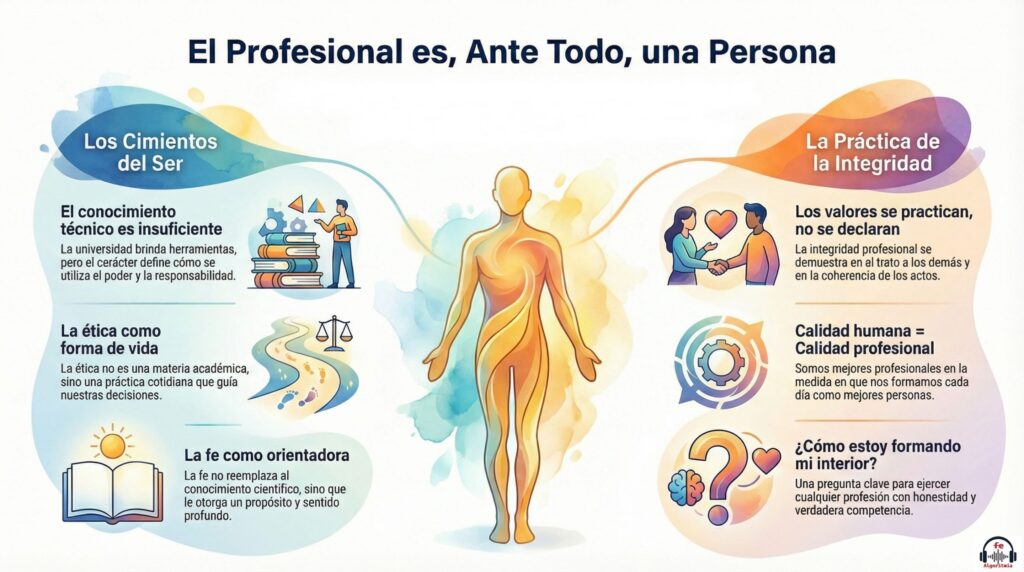 ¿Qué tipo de persona estoy formando para ejercer mi profesión?