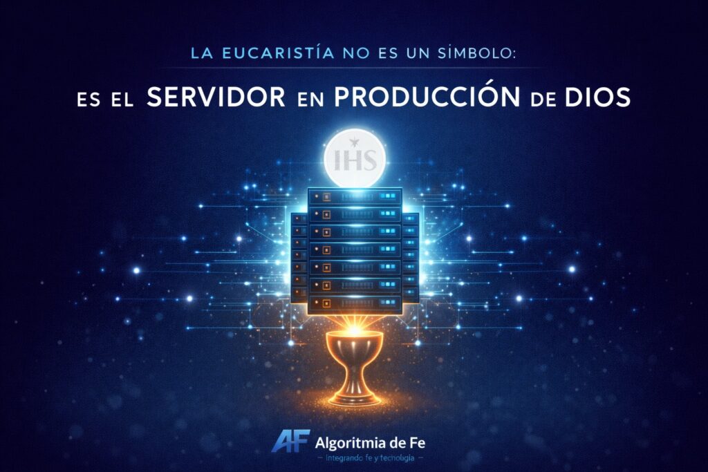 La Eucaristía no es un símbolo: es el “Servidor en Producción” de Dios