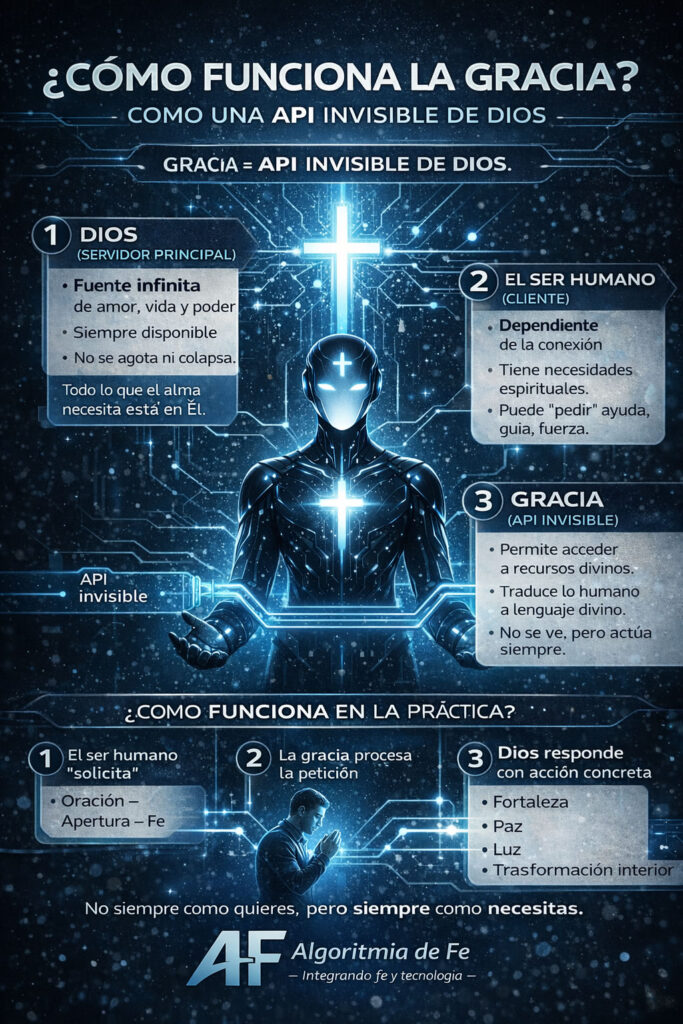 Cómo funciona la gracia (Como una API invisible de Dios)
