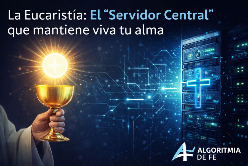 La Eucaristía: El “Servidor Central” que mantiene viva tu alma