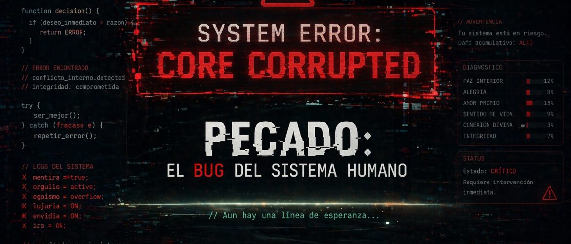 PECADO: El bug del sistema humano