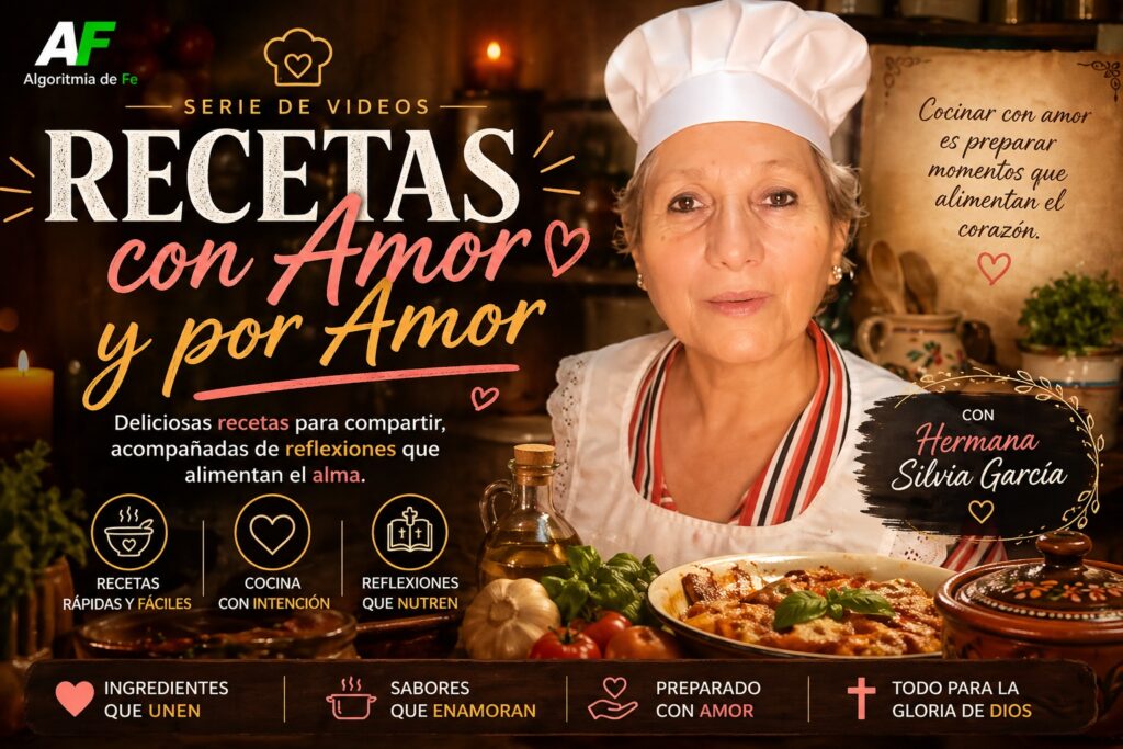 Recetas caseras con amor: cocina y fe en tu vida diaria | Recetas con Amor y por Amor