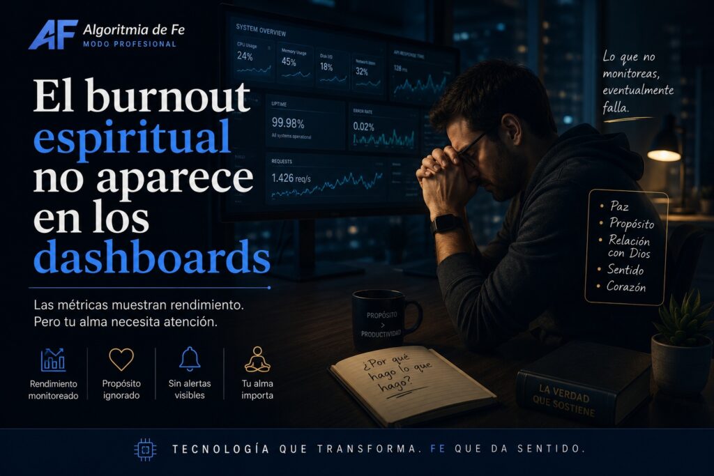 burnout espiritual en profesionales TI