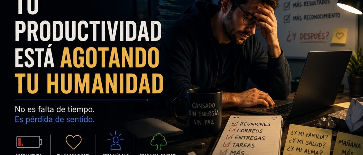 Tu productividad está agotando tu humanidad