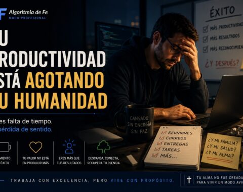 Tu productividad está agotando tu humanidad